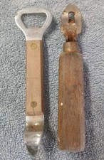 Vintage Edlund Co Inc Wood Handle Can Opener Burlington Vermont USA & Other picture