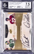 2013 EXQUISITE COLLECTION ENSEMBLE 2 SIGNATURES #EE2-FF FOUTS/FLUTIE BGS 7.5 picture