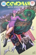 CATWOMAN 80th Anniv. Spec.(DC), signed by Frank Cho & Tom King picture