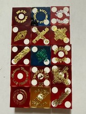 15 RARE VINTAGE DOUBLE PRINT MISPRINT MULTIPLE ERRORS CASINO DICE 