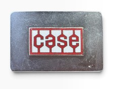 J I Case IH 94 Series Tractor Farm Agriculture Equipment Red Enamel Buckle picture