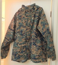 MARPAT Woodland Gore-Tex Parka TRU-SPEC Size L Reg Waterproof Breathable picture