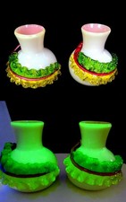 Stevens & Williams Antique English Uranium Peachblow 4