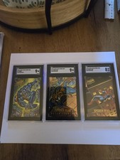 1995 Fleer Ultra Spider-Man Masterpieces SGC Graded 3-Card Lot Venom Spidey 9 8. picture