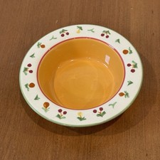 Pfaltzgraff Pistoulet Solitude Candleholder Ceramic Bowl Fruit Jane Kolpen picture