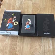 Agoro Disney Goofy 1/2 oz .999 Pure Silver TIER 1 w/ Box #0095/3485 picture