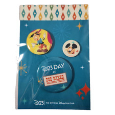 Disney D23 Day At Bob Baker Marionette Theater Pin Set Pinocchio Mickey Mouse picture