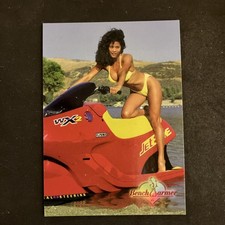 1997 BENCH WARMER - #63 -Bonus card -  Brooke Burke picture