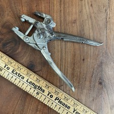 Antique W. Schollhorn Bernard Berbecker Eyelet Pliers Hole Punch picture