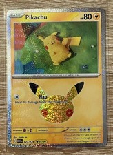 Pokémon Pikachu 027/128 05/30 ME: 30th Celebration Holo English picture