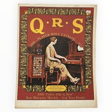 1973 QRS Player Piano Roll Catalog 3000 Titles Mechanical Music Advertising picture