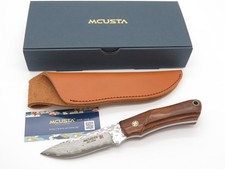 Mcusta Mike Irie Sport 200 Seki Japan Wood Damascus Fixed Blade Hunting Knife picture