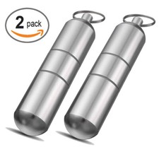 2pcs Aluminum Cigarette Case Box Holder Anti-Collision Splash Proof Scratch Gift picture
