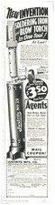 Print Ad Justrite Mfg. Co. Soldering Iron Blow Torch 1936 1/3-Page Advertisement picture