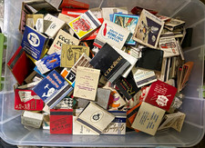 Over 200 Mixed Lot Vintage Advertising Matchbooks & Matchboxes, Playboy Assorted picture