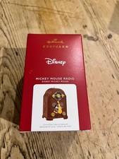 Hallmark Keepsake Ornament 2021 Mickey Mouse Radio Disney Magic Light Sound picture