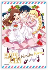 KinoMosaic Trading Foil-Stamped Postcard Honoka, Aya, Karen Paper 100x148mm picture
