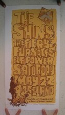 The Shins Fiery Furnaces Elf Power Silkscreen Poster May 22 Portland picture