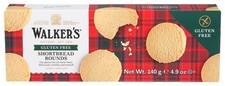 Walkers Cookie Shrtbred Round Gf 4.9 OZ Pack Of 6 picture