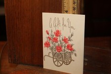 Vintage Quaint Shop Original A Gift For You UNUSED picture