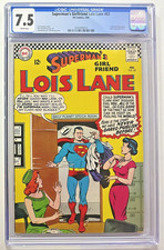 Superman's Girl Friend Lois Lane #63 (1966) DC CGC 7.5 WHITE Pages picture