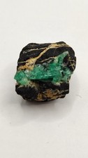 5.18g Coscuez Colombian Emerald Matrix Specimen High Luster Perfect Termination picture