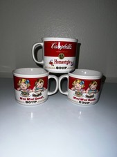 Vtg Campbells Soup Mugs 1989 picture