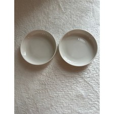 Vintage American Airlines Mayer China Small Bowls Set of 2 White First Class 270 picture