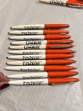 VINTAGE LOT OF U-HAUL MOVING MADE EASIER ADVERTISING BALL POINT INK PEN picture