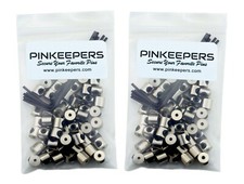 100 Pin Keepers/Pin Locks/Locking Pin Backs/-Secure Your Favorite Pins picture