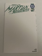 Absolute Martian Manhunter #1 DC Comics 2025 1st Print Blank Sketch DENIZ CAMP picture