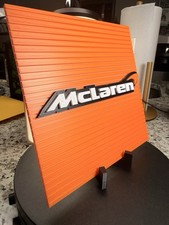 McLaren F1 Team Logo Display Wall Art Sign Decor For F1 Collector Racing Fan picture
