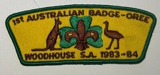 Badge-oree OREE 1984 Australian  Boy Scout patch TK9 picture