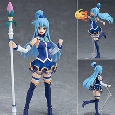 Figma #399 Konosuba Aqua Anime Action Figure Model Collectible New Toy picture