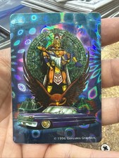 1996 Gonzales Graphics Aztec Man Holding Woman Lowrider Vending Sticker Card picture