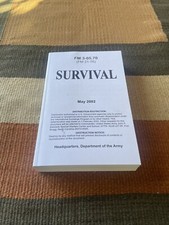 Newest issue Military Survival manual FM 21-76 real military issue picture