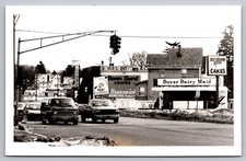 NJ New Jersey Rt 46~Dover Dairy Maid Ice Cream c1994 Morris County RPPC Postcard picture