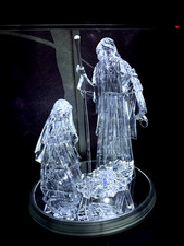 Northlight LED Lighted Acrylic Holy Family On Mirror Crystal Like Christmas 17