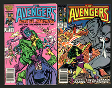 Lot 21 Marvel Comics 1980s - 1990s X-Men Avengers Spider-Man Hulk Cap America+ picture