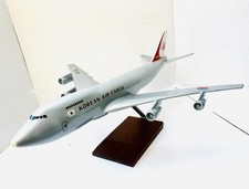 Very Rare 1:100 Korean Air Cargo Plane Model Boeing 747-200F registration HL7452 picture
