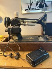 Antique SINGER SEWING MACHINE HEAD MODEL 27 'SPHINX picture