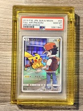 The Pokémon Company Pikachu 054/049 Dream League Japanese FA Holo PSA 10 2019 picture