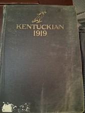 1919 University of Ky Yearbook the Kentuckian Vintage College, help animals picture