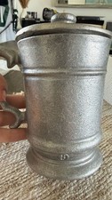 Vintage Wilton Armetale Pewter-Look 16oz Creamer Pitcher with Lid picture