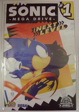 SONIC MEGA DRIVE NEXT LEVEL 1 ARCHIE COMIC HEDGEHOG SEGA GENESIS 2016 NM picture