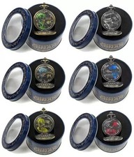 SEGA Detective Conan Premium Pocket Watch Set 6 Types 2018 Used picture