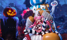 DIY ONE PIECE Perona 1/6 scale GK painted resin model collectible statue H32cm picture