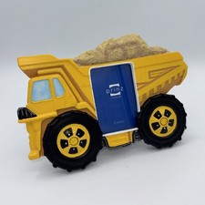 Prinz Yellow Dump Truck Picture Frame 2.5x3.5 Construction Truck Photo Frame New picture