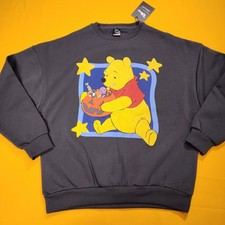 Cakeworthy Disney Winnie The Pooh Halloween Candy Crew Neck Sweatshirt L picture