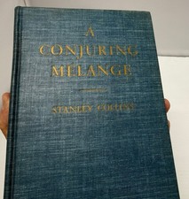 Vintage Stanley Collins A Conjuring Melange Magic Book 1947 Hardcover picture